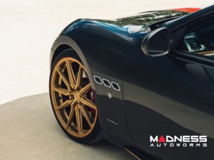 Maserati GranTurismo Custom Wheels - HF-3 by Vossen - Gloss Gold Maserati GranTurismo Custom Wheels - HF-3 by Vossen - Gloss Gold